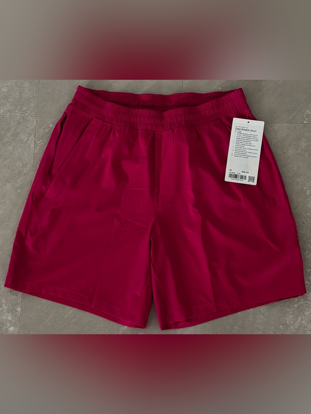 Lululemon Men’s Pacebreaker Short 7” Linerless